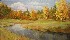 картина Река в осеннем лесу, художник Малахов ... 22